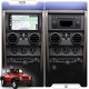 Штатная магнитола Lesko для Jeep Wrangler 2 doors 2007-2010 экран 9" 2/32Gb Wi-Fi GPS Base