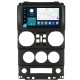 Штатная магнитола Lesko для Jeep Wrangler 4 doors 2007-2010 экран 9" 4/64Gb 4G Wi-Fi GPS Top