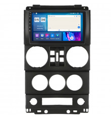 Штатная магнитола Lesko для Jeep Wrangler 4 doors 2007-2010 экран 9" 4/64Gb CarPlay 4G Wi-Fi GPS Prime