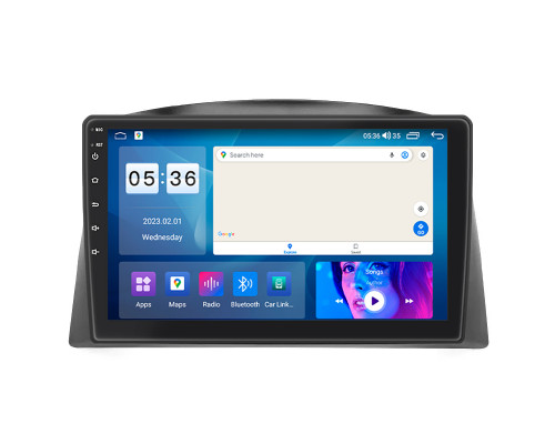 Штатная магнитола Lesko для Jeep Grand Cherokee ver. 2 2005-2007 экран 10" 2/32Gb CarPlay 4G Wi-Fi GPS Prime