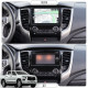 Штатная магнитола Lesko для Mitsubishi L200 V Рестайлинг ver. 2 2019-2023 экран 9" 2/32Gb Wi-Fi GPS Base