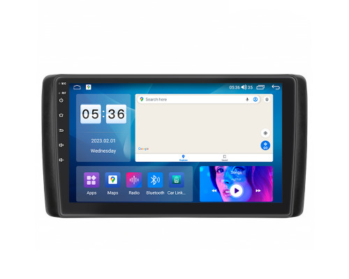 Штатная магнитола Lesko для Nissan Leaf I (ZE0/AZE0) 2010-2017 экран 9" 2/32Gb CarPlay 4G Wi-Fi GPS Prime
