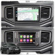 Штатная магнитола Lesko для Volkswagen Amarok I Рестайлинг 2016-2022 экран 9" 4/32Gb 4G Wi-Fi GPS Top