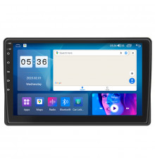 Штатная магнитола Lesko для Fiat Panda II 2003-2012 экран 9" 2/32Gb CarPlay 4G Wi-Fi GPS Prime
