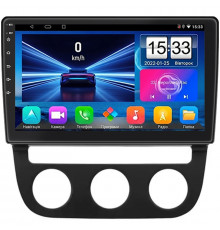 Штатная магнитола Lesko для Volkswagen Golf V ver. 2 2003-2009 экран 10" 1/16Gb Wi-Fi GPS Base