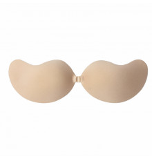 Бюстгальтер-невидимка Fly Bra G00D88 с эффектом Рush Up без бретелей Бежевый D
