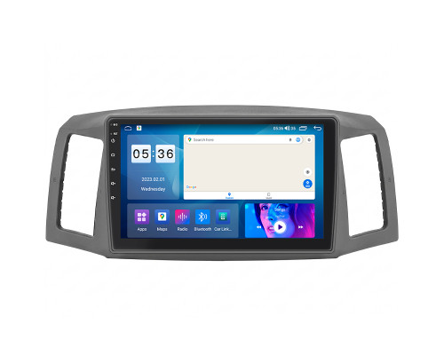 Штатная магнитола Lesko для Jeep Grand Cherokee  2005-2007 экран 10" 4/64Gb CarPlay 4G Wi-Fi GPS Prime
