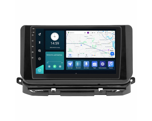 Штатная магнитола Lesko для Skoda Octavia IV (A8) 2019-2024 экран 10" 4/64Gb 4G Wi-Fi GPS Top