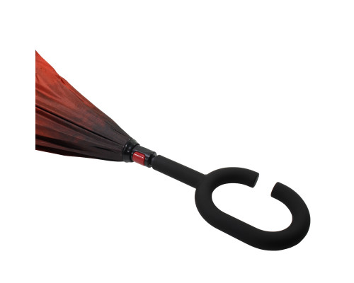 Зонт наоборот Up-Brella Цветок Красный