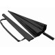Зонт трость 24 спицы T-1001 Black