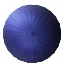Зонт трость 24 спицы T-1001 Dark Blue