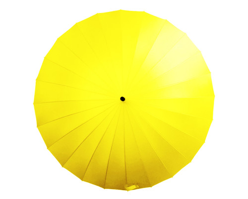 Зонт трость 24 спицы T-1001 Yellow