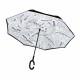 Зонт наоборот Up-Brella Газета Белая