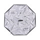 Зонт наоборот Up-Brella Газета Белая