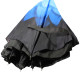 Зонт наоборот Up-Brella Цветок Синий