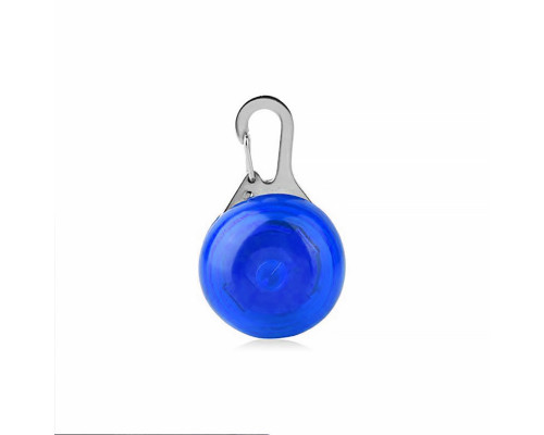 LED подвеска/фонарик безопасности на ошейник для собак Friend HY-0501 Blue
