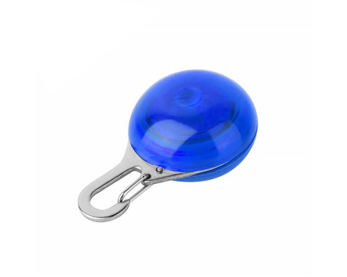 LED подвеска/фонарик безопасности на ошейник для собак Friend HY-0501 Blue