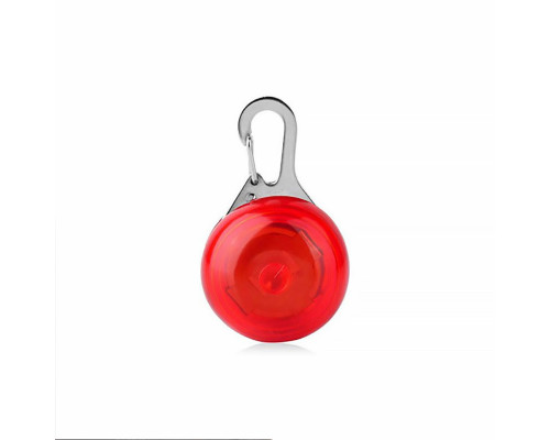 LED подвеска/фонарик безопасности на ошейник для собак Friend HY-0501 Red