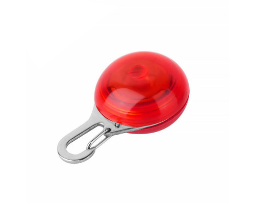LED подвеска/фонарик безопасности на ошейник для собак Friend HY-0501 Red