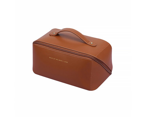 Женская косметичка BK-HZB-02 несесер органайзер дорожная бьюти кейс Brown