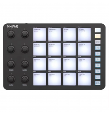 Бездротовий MIDI-контроллер M-VAVE SMC-PAD black