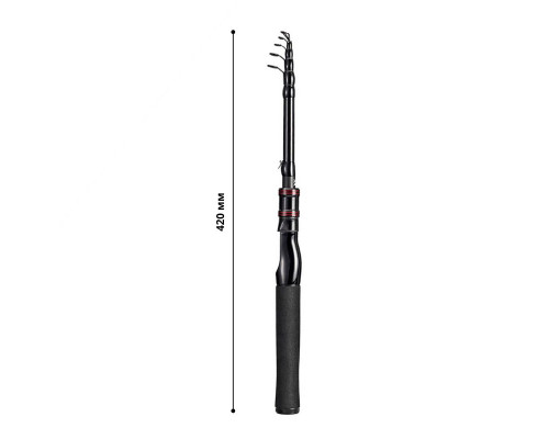 Удилище спиннинговое LEO 28296-S Spinning телескопическое безинерционная 1,8 м