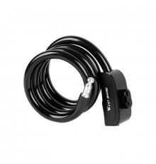 Замок велосипедный West Biking YP0705047 с ключом Black 1,2 m