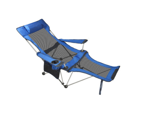 Раскладное кресло шезлонг SW233 Blue