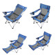 Раскладное кресло шезлонг SW233 Blue