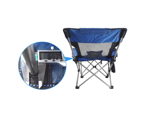 Раскладное кресло шезлонг SW233 Blue