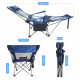 Раскладное кресло шезлонг SW233 Blue