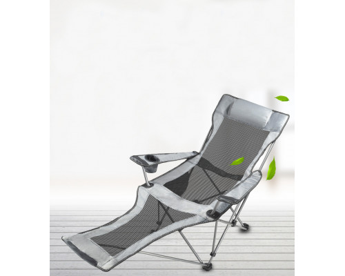 Раскладное кресло шезлонг SW233 Gray