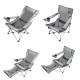 Раскладное кресло шезлонг SW233 Gray