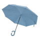 Зонт наоборот Up-Brella 1160 трость обратного сложения Smoke Blue