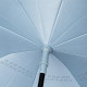 Зонт наоборот Up-Brella 1160 трость обратного сложения Smoke Blue