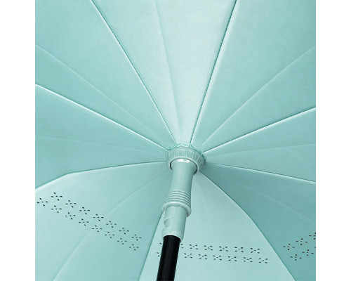 Зонт наоборот Up-Brella 1160 трость обратного сложения Smoke Green