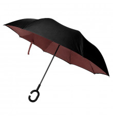 Зонт наоборот Up-Brella Шоколадный
