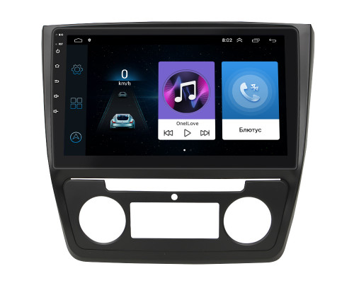 Штатная магнитола Lesko для Skoda Yeti I Рестайлинг type B 2013-2018 экран 10" 1/16Gb Wi-Fi GPS Base