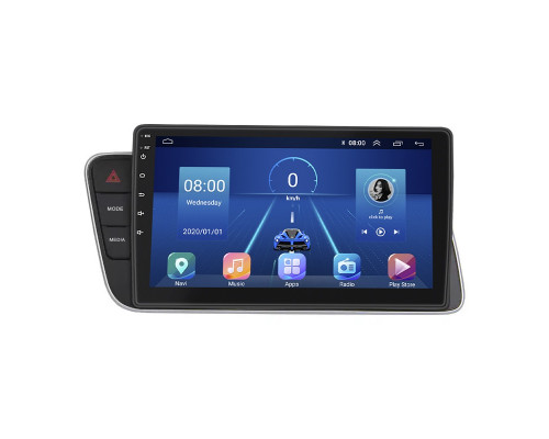 Штатная магнитола Lesko для Audi Q5 I (8R) ver. High 2008-2012 экран 9" 4/32Gb 4G Wi-Fi GPS Top