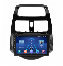 Штатная магнитола Lesko для Chevrolet Spark III 2009-2016 экран 9" 4/32Gb 4G Wi-Fi GPS Top