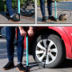 Насос велосипедный West Biking YP0711046 с манометром Turquoise