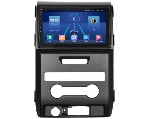 Штатная магнитола Lesko для Ford F-150 XII Auto AC 2008-2014 экран 9" 2/32Gb 4G Wi-Fi GPS Top
