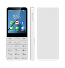 Телефон Uniwa DOOV R77 4G 3/32Gb white Russian Keyboard