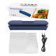 Кухонный вакуумный упаковщик HB-501 для пищевых продуктов упаковщик еды Dark Blue
