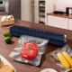 Кухонный вакуумный упаковщик HB-505 для пищевых продуктов еды Dark Blue