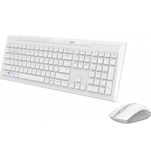Комплект (клавіатура, миша) бездротовий Rapoo 8210М Wireless White
