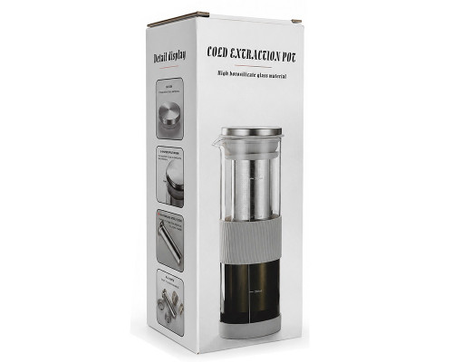 Бутылка для холодной заварки кофе Choxila 11902 Fresh Ice Drip Coffee Maker для холодного кофе колд брю 800 мл