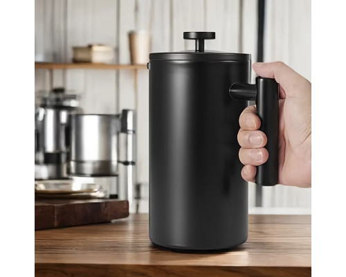 Кофейный заварник френч-прес Choxila 12256 1000 мл Black