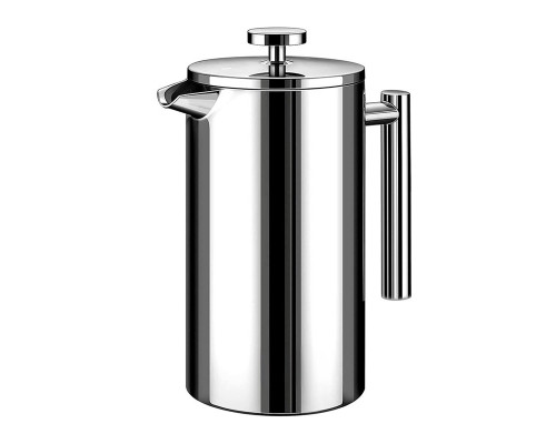 Кофейный заварник френч-прес Choxila 12256 800 мл Silver