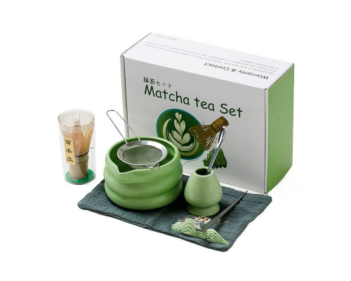 Набор Matcha SD5458 для приготовления чая матча 7 предметов Green